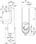 OBO 2056W 28 A2 Bügelschelle 22-28mm A2 