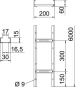 OBO LG 620 VS 6 FS Kabelleiter gelocht m 