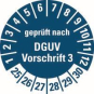 HEIN 188062 Prüfplakette DGUV3 25-30 