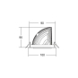 Brumberg LED-Strahler rund,   88242174DA 