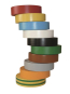 Hellermann HTAPE-FLEX15GN-15x10 PVC 