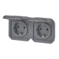 Legrand 069879L Plexo New Einsatz 2-f 
