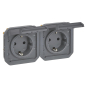 Legrand 069879L Plexo New Einsatz 2-f 