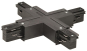 SLV EUTRAC X-Verbinder schwarz    145690 