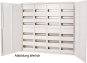f-tronic Verteilerschrank 4feldrig VS4-9 