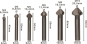 Bosch Kegelsenker-Set 6tlg 45 2608597527 