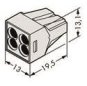 WAGO 773-494 Verbindungsdosenklemme,für 
