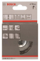 Bosch Scheibenbürste Edelst.  2608622121 