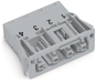 WAGO 770-744 Snap-In-Buchse,4-polig,Kod. 
