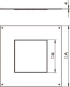 OBO DUG 250-3 9 Montagedeckel 250-2/3 f. 