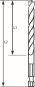Bosch Holzspiralbohrer        2608595519 