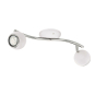 EGLO LED Stahl weiss chrom         31002 