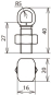 DEHN Ks-Verbinder Rg-Cu           300017 