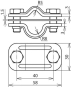 DEHN Zweimetalltrennkl.Cu-St/Tzn  460507 