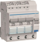 Hager Fi-LS 3X 1P+N 6kA B-13A    ADZ313D 