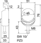 OBO BS-U1-M-46 A4 Bügelschelle 2056 