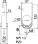 OBO BS-W1-K-52 A2 Bügelschelle 2056 