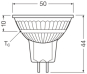 LEDV LED Reflektor 6,8-50W/940 dimmbar 