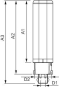 PHIL CorePro LED PL-C 6,5-18W/830 120° 