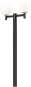 Albert Mastaufsatz 2-fach Alu     661015 