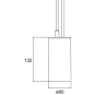 Brumberg LED-Pendelleuchte      88873165 