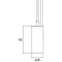 Brumberg LED-Pendelleuchte      88856163 