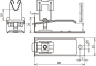 DEHN Dachleitungshalter Niro mit  206399 