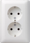 GIRA 078004 SCHUKO-Doppelsteckdose 