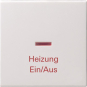 GIRA 067827 Wippe KF+ Heizung Ein/Aus 