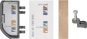 GIRA 223500 ET-Set POE (Kl./Schraube/KD) 