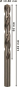 Bosch 5Metallbohrer HSS-G DIN 2608585528 