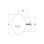 Brumberg LED-Wandeinbauleuchte  10371073 