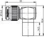 TEGA TNC-Kabelwinkelstecker  J01010A0064 