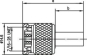 TEGA R-TNC Stecker Reverse   J01010R0008 
