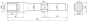 DEHN Hammereinsatz f. Rohrerder D 648005 