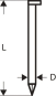 Bosch 2608200005 D-Kopf  D-KOPF NAGEL 34 