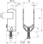 OBO 2056RS M 16 FT Bügelschelle 