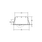 BRUM LED-Einbaustrahler 6W weiss  INDIWO 