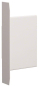 Hager Endstück Stahlbl.  BKIS251306E9016 