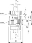 OBO 106 M 25 PS Kabelverschraubung M25 
