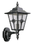ALBE Wandleuchte Alu schwarz-     601804 