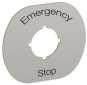 ABB Schild Emergency Stop       MA6-1101 