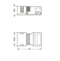 WAGO 770-502/041-000 Zugentlastungs- 