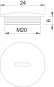 OBO 108 M20 PS Verschlussschraube M20 PS 