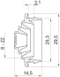 OBO EDS M25 LGR Einsteckdichtung f.3mm 