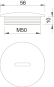 OBO 108 M50 PS Verschlussschraube M50 PS 