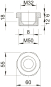 OBO 107 R M50-32 PA Reduktion M50-M32 PA 