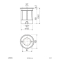 EVN IP67 PLED 5W WW GU10 V2A   67923553D 