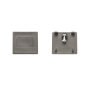 BRUM Endstück, silber           88132680 