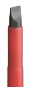Cimco VDE-Schraubendreher 2,5x0,4x75mm 